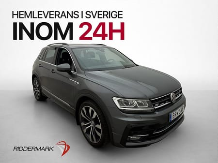 Volkswagen Tiguan 2.0 TSI 190hk 4M R-Line Pano Värmare Drag