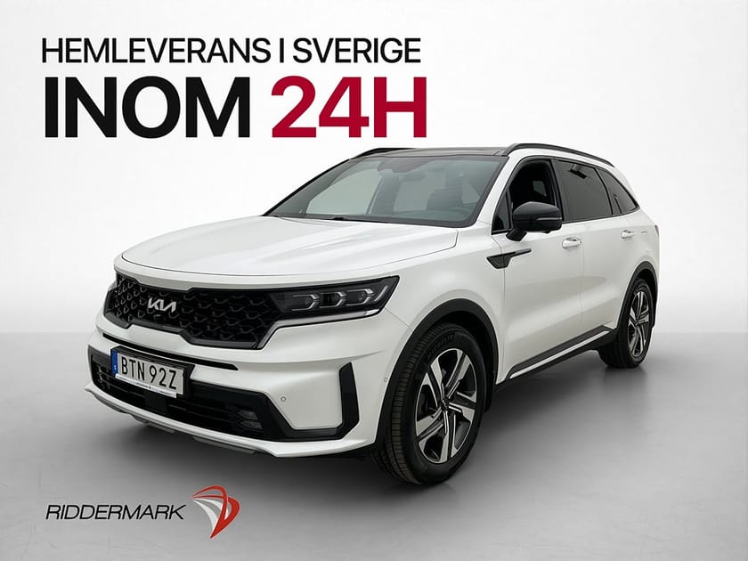 Bild 1 av Kia Sorento PHEV Black Edition Pano 7-sits 360° Bose Drag