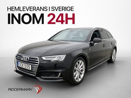 Audi A4 Avant 2.0 TDI 190hk S Line Cockpit Drag 0.46l/mil Nyservad