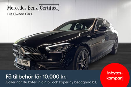 Mercedes-Benz C 300 T de 4MATIC AMG Line/Vinterhjul/Rattvärme/Moms