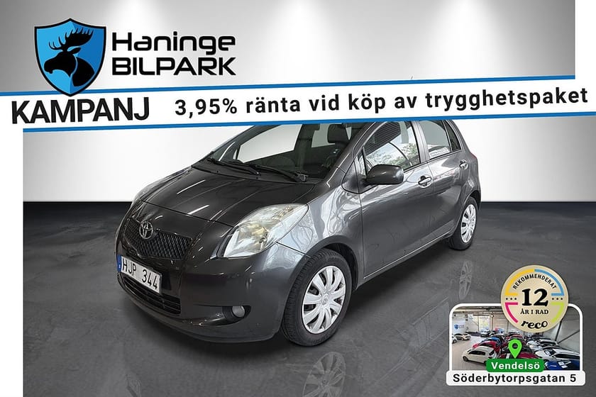 Bild 1 av Toyota Yaris 5DR  1.3 VVT-i / AUTOMAT /  SUPERDEAL 3.95% /