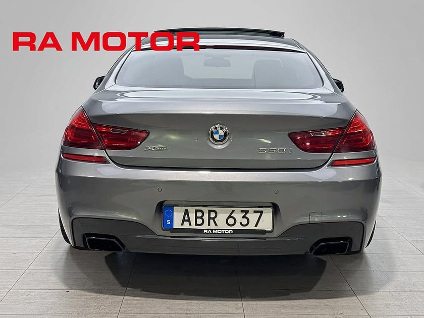Bild 4 av BMW 650i xDrive Gran Coupé 450hk | M Sport | H/K | Pano | Värm