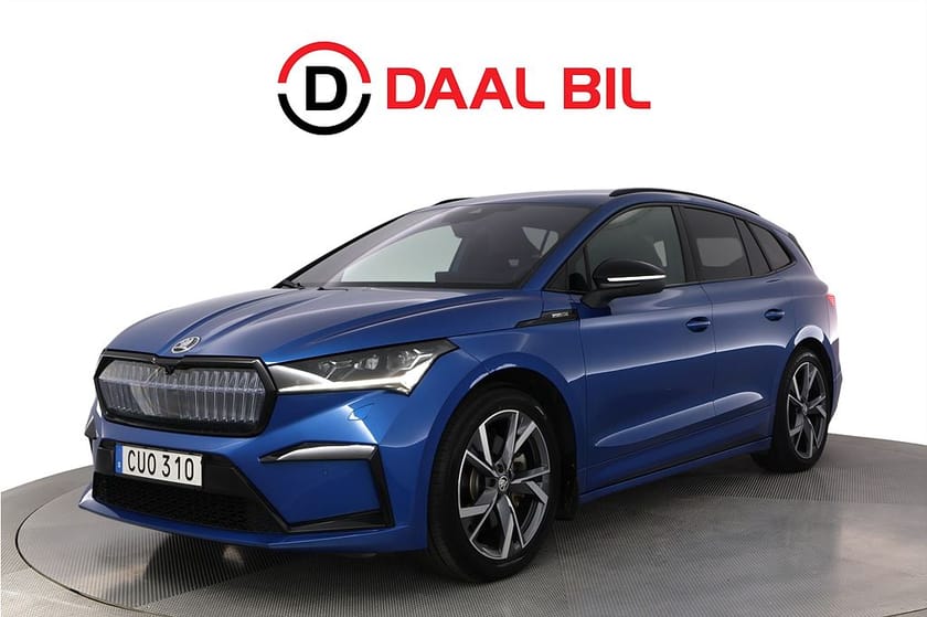 Bild 1 av Škoda Enyaq 85x AWD 82 kWh 286HK SPORTLINE P-VÄRM DRAG CANTON®