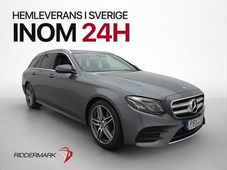 Mercedes-Benz E 220 T d E220 194hk AMG Line Pano 360° Dragkrok Navi