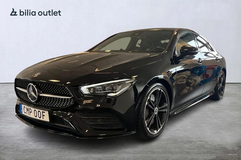 Bild 1 av Mercedes-Benz CLA 220 AMG Line 190hk Pano Kamera Navi Ambilight Elstolar