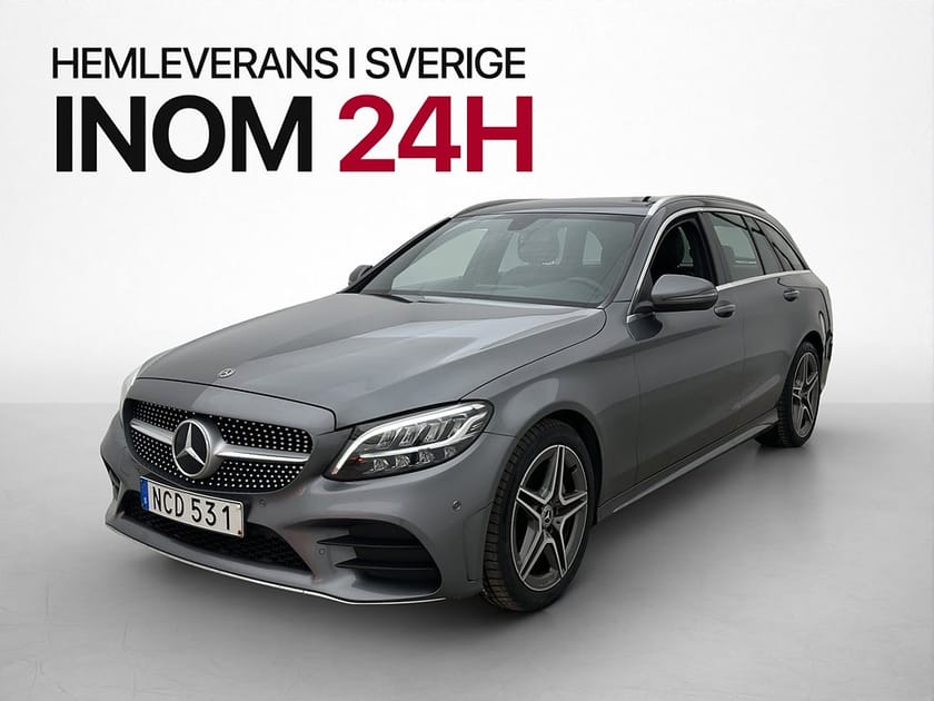 Bild 3 av Mercedes-Benz C 200 T d C200 AMG Pano Burmester Cockpit Kamera Värm
