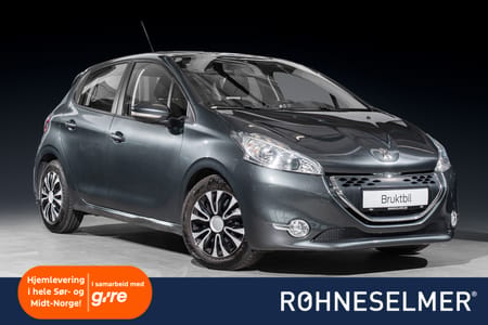 Peugeot 208 5-dørs 1.4 68HK Automat|Active|5-dørs|Cruise|DAB|BT++