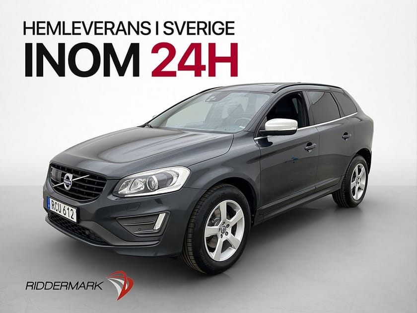 Bild 3 av Volvo XC60 D4 AWD Polestar R-Design VOC D-Värm Pano H/K Drag