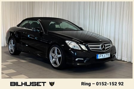 Mercedes-Benz E 200 Cabriolet CGI BE AUT AMG SPORT LÄDER