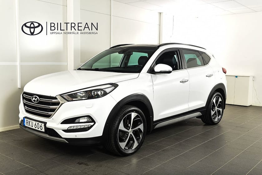 Bild 1 av Hyundai Tucson 1.6 T-GDI AWD ComfortPlus Pano Skinn Drag Motorvärmare