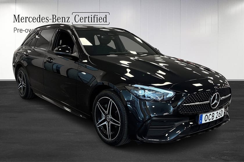 Bild 2 av Mercedes-Benz C 300 T de 4MATIC AMG Night Drag Carplay Dsitronic