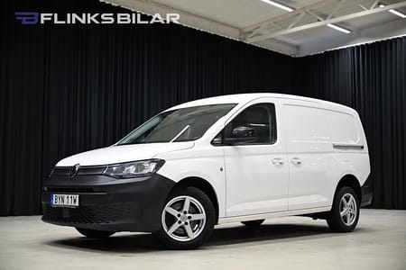 Volkswagen Caddy Cargo Maxi DSG 122HK Dubbeldörr|Drag|Värmare|Backkamera|Leasbar