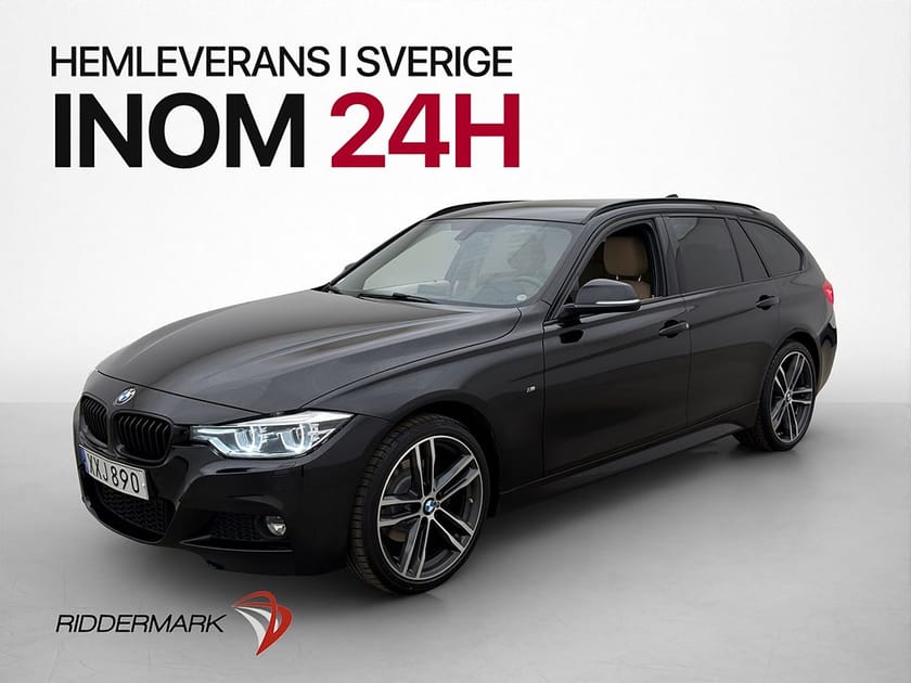 Bild 3 av BMW 320d xDrive Touring 190hk M Sport Skinn Farthållare Drag