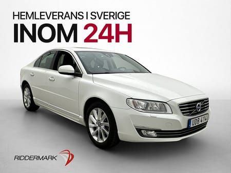 Volvo S80 D4 Summum Taklucka VOC Värm Navi P-Sensorer Skinn