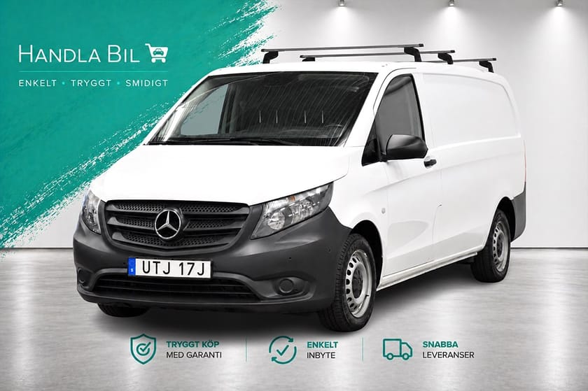 Bild 1 av Mercedes-Benz Vito 110 CDI 2.8t L2 B-kam D-värm Moms Dragkrok
