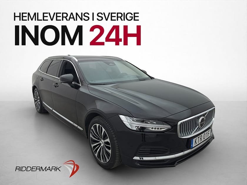 Bild 1 av Volvo V90 Recharge T6 AWD Core Kamera Rattvärme CarPlay MOMS