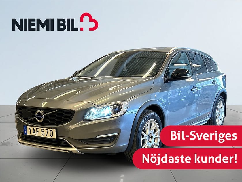 Bild 1 av Volvo V60 Cross Country D4 AWD Summum Drag/P-Värm/S&V/P-Sens/Skinn/Rem bytt/Nav