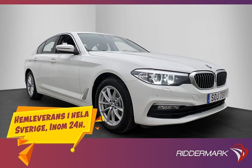 Bild 1 av BMW 530d xDrive Sedan 530 265hk D-Värm Kamera Navi Drag CarPlay