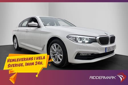 BMW 530d xDrive Sedan 530 265hk D-Värm Kamera Navi Drag CarPlay