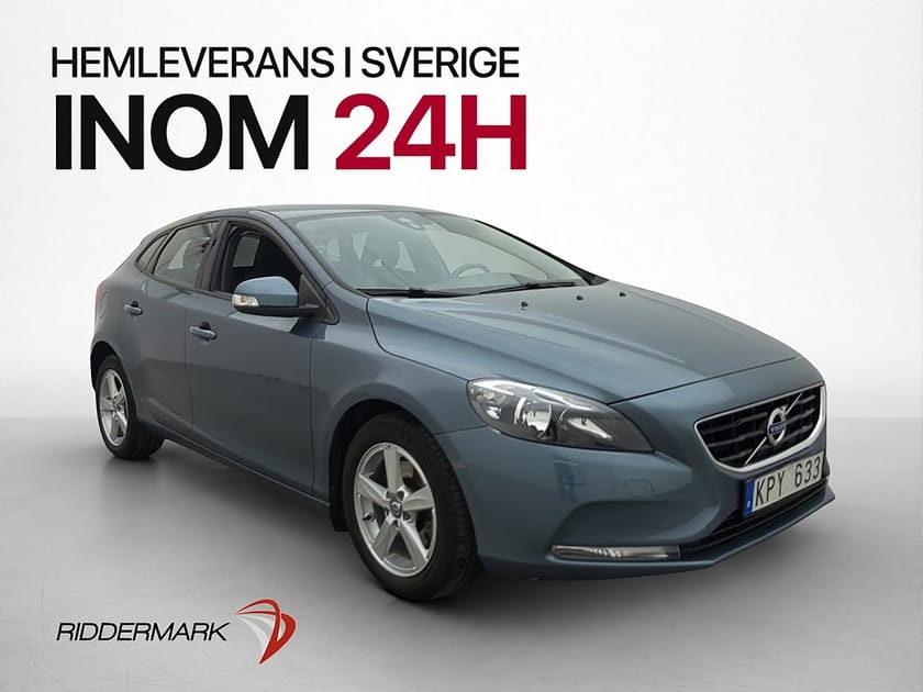 Bild 1 av Volvo V40 T3 Kinetic Värmare Sensorer Farthållare En-brukare