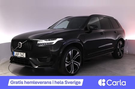 Volvo XC90 7 Säten 7-seater Re T8 AWD Ultimate Dark B&W Pano Drag