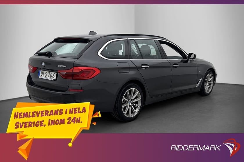 Bild 5 av BMW 520d xDrive Touring 520 D 190hk Sport Line Navi Rattvärme Kamera