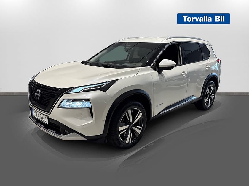 Bild 1 av Nissan X-Trail e-4ORCE AWD 214hk Tekna Design, 360kam,Elstol,HUD, Drag