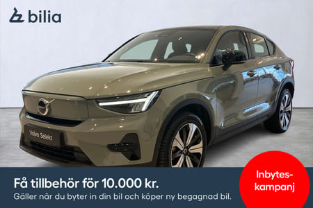 Volvo C40 Recharge Single Motor Core, Värmepump, Klimatpaket, Inbyteskampanj!