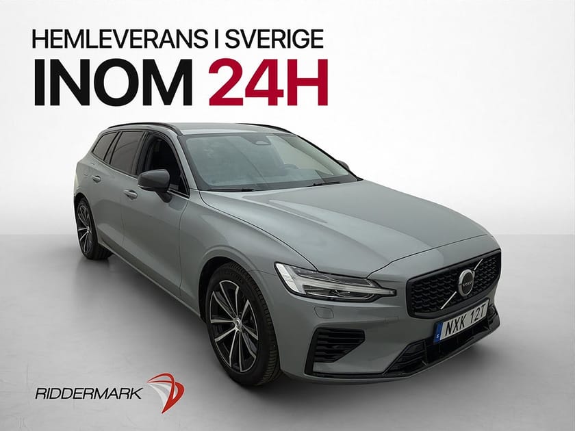 Bild 1 av Volvo V60 T6 Recharge AWD Plus Dark Värm BLIS Kamera Navi