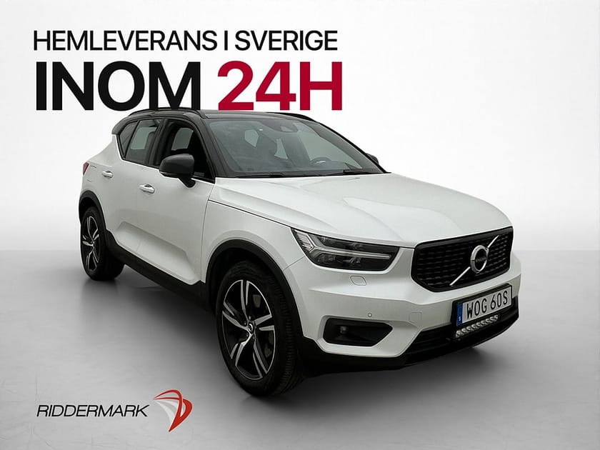 Bild 1 av Volvo XC40 Recharge T4 R-Design Värm H/K Drag Kamera Skinn