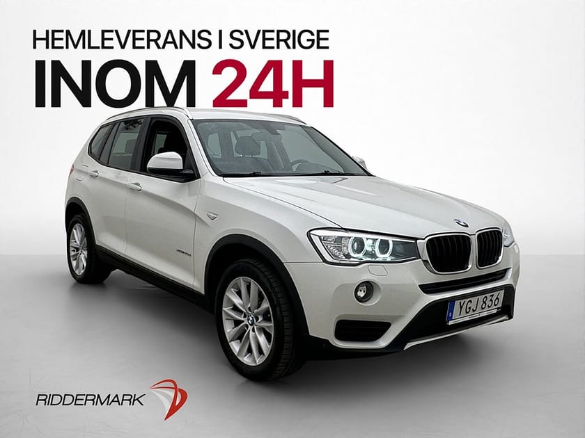 Bild 1 av BMW X3 xDrive20d 20 xDrive 190hk HiFi Drag Rattvärme