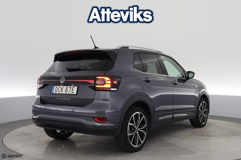 Bild 3 av Volkswagen T-Cross TSI DSG GT R-Line App-Connect Klimat Adapt.Farth