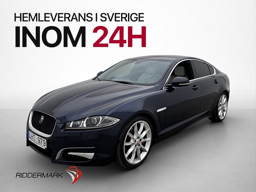 Bild 1 av Jaguar XF 3.0 V6 275hk Meridian Navi Kamera Skinn Elstolar