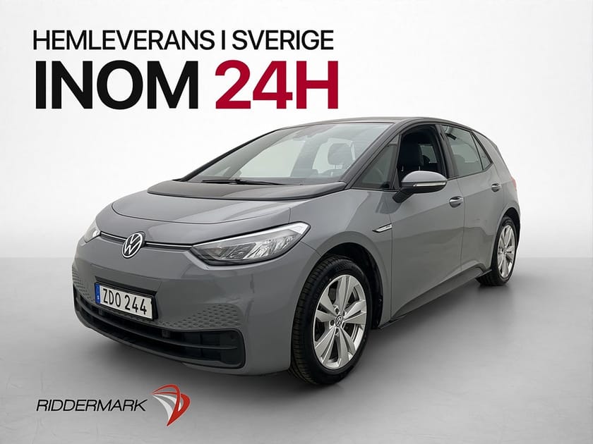 Bild 1 av Volkswagen ID.3 Pro Performance Värm Navi CarPlay Rattvärme