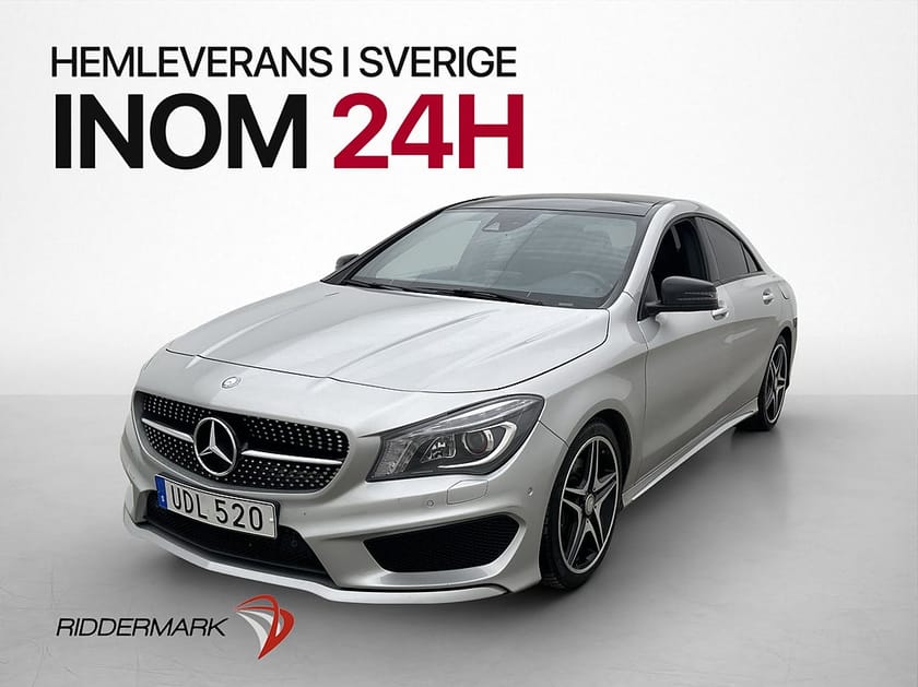 Bild 3 av Mercedes-Benz CLA 220 d 220d AMG Sport Night Pano Kamera Halvskinn