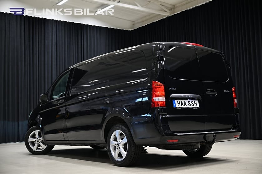 Bild 4 av Mercedes-Benz Vito 116 CDI 2.8t 9G 163HK Lång|LED|Drag|Värmare|Enägare|Leasbar