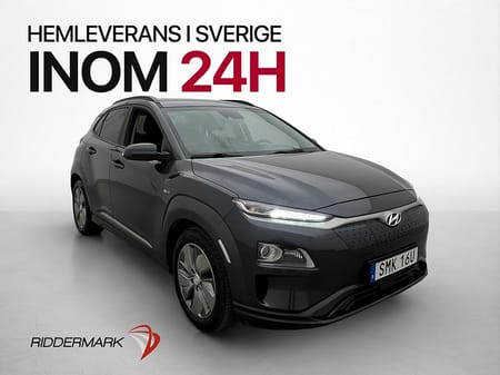 Hyundai Kona Electric 64 kWh 204hk Premium Krell Kamera CarPlay
