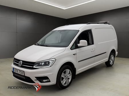 Volkswagen Caddy Maxi Van 4M Värm Drag Kamera V-Inr CARPLAY Moms