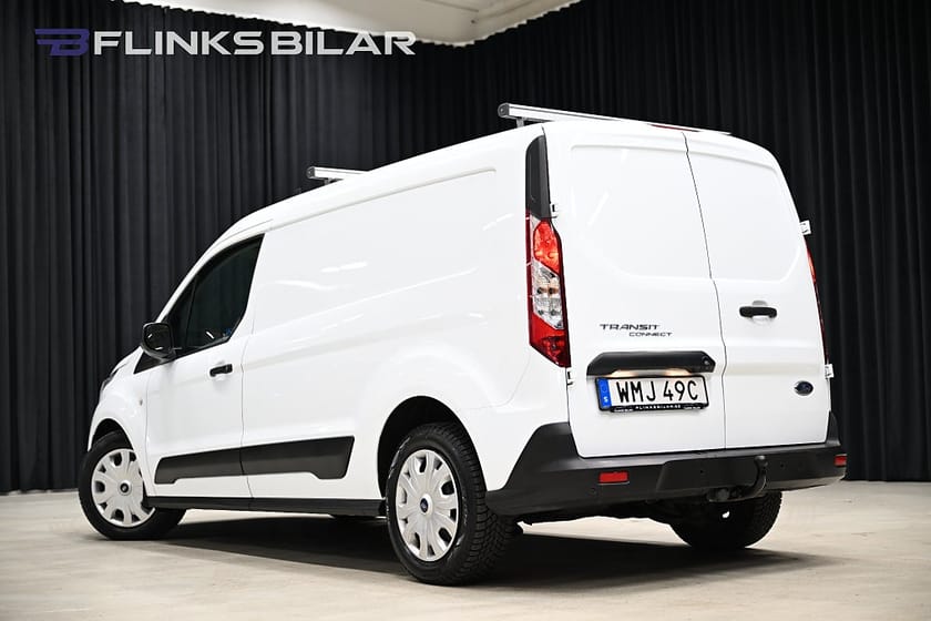 Bild 4 av Ford Transit Connect 210 LWB 100HK L2|Automat|Inredd|Drag|Värmare|Leasbar