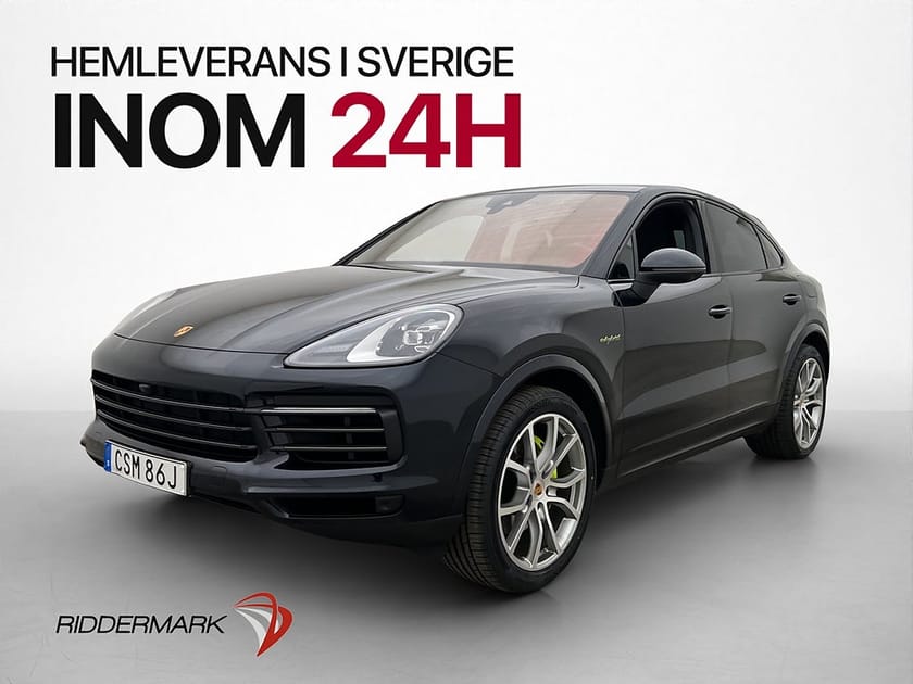 Bild 1 av Porsche Cayenne E-Hybrid Coupé Turbo 462hk Drag Pano BOSE