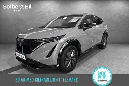 Nissan Ariya 87 e-4ORCE Evolve PANO/BOSE/HUD/V.HJUL