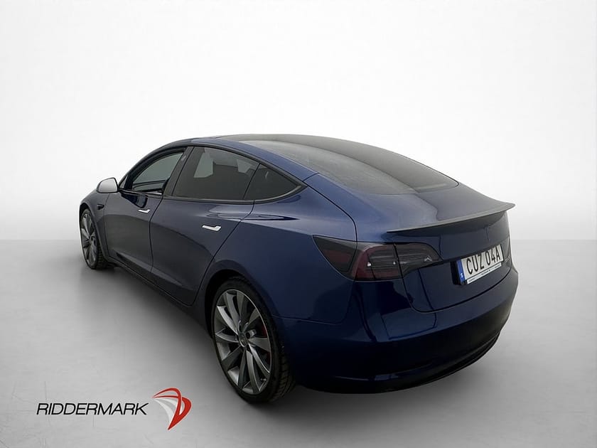 Bild 5 av Tesla Model 3 Performance Pano Kamera Navi Skinn Svensksåld