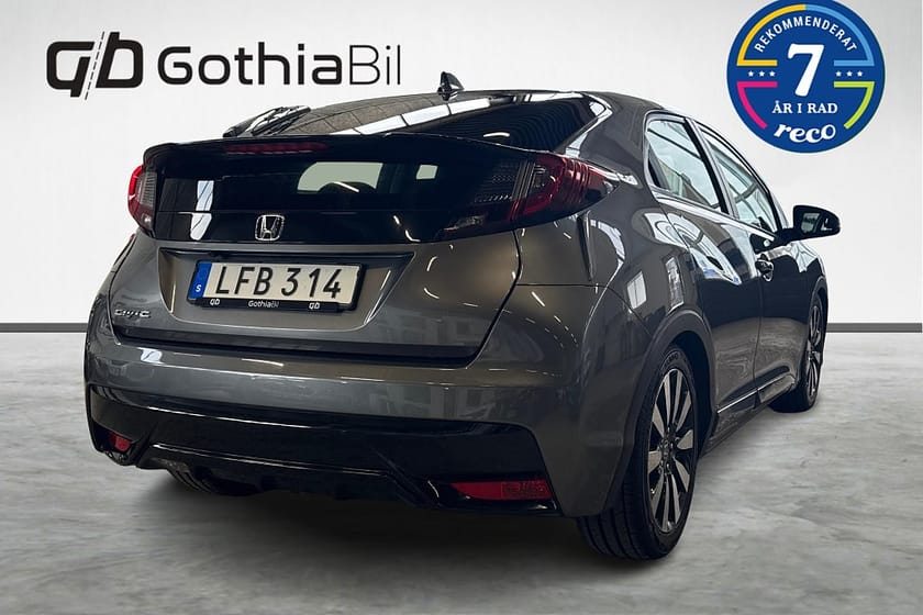 Bild 5 av Honda Civic 1.6 i-DTEC Sport Farthållare Backkamera Full servad