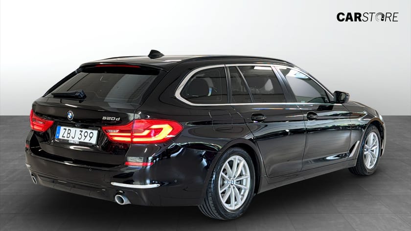 Bild 2 av BMW 520d Touring Steptronic 190hk / Kamera / Farthållare