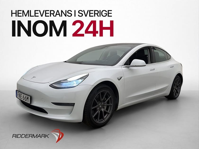 Bild 4 av Tesla Model 3 Long Range AWD 440hk Autopilot Pano Drag