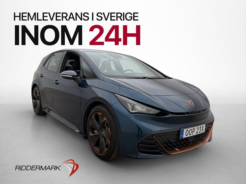 Bild 4 av CUPRA Born e-boost 59 231hk Värm Massage Rattvärme Elstolar