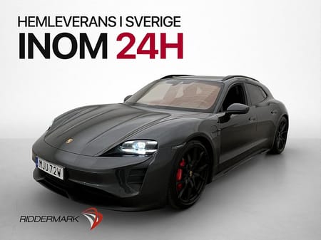 Porsche Taycan GTS Sport Turismo Pano PASM Burm 18-Vägs MOMS