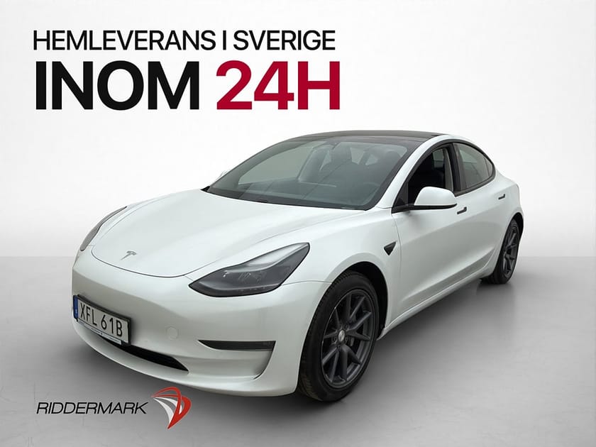 Bild 1 av Tesla Model 3 Long Range AWD 440hk Värmare Autopilot Kamera