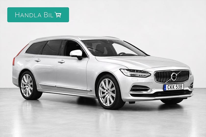 Bild 4 av Volvo V90 T8 AWD Recharge Inscription Drag VOC B-värm Skinn