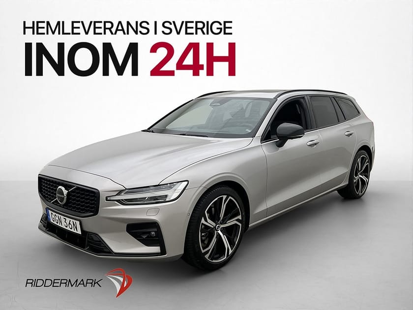Bild 3 av Volvo V60 B4 Ultimate Dark B&W Pano 360° HuD *SE SPEC*